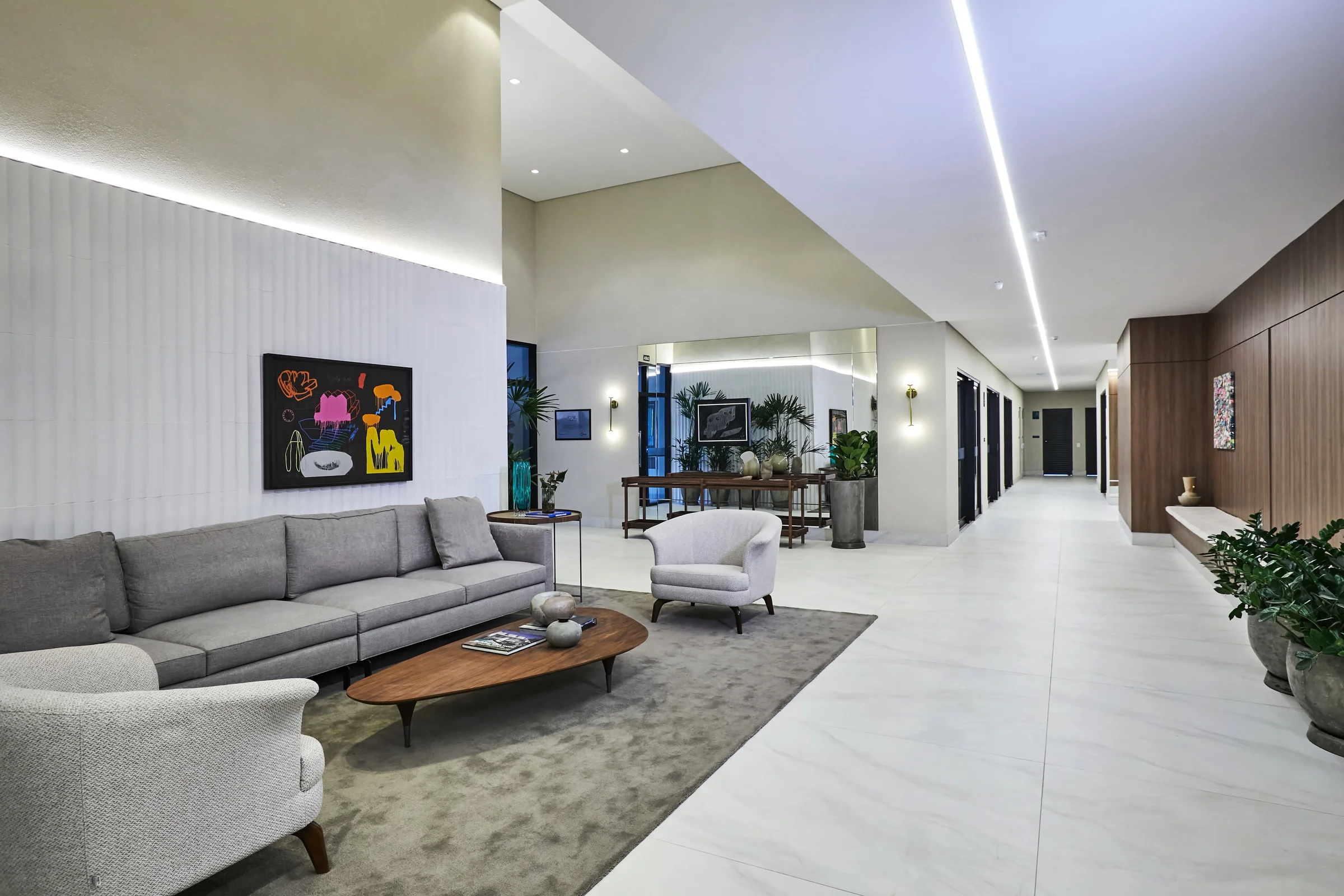 Reserva Newest — Lobby e hall social