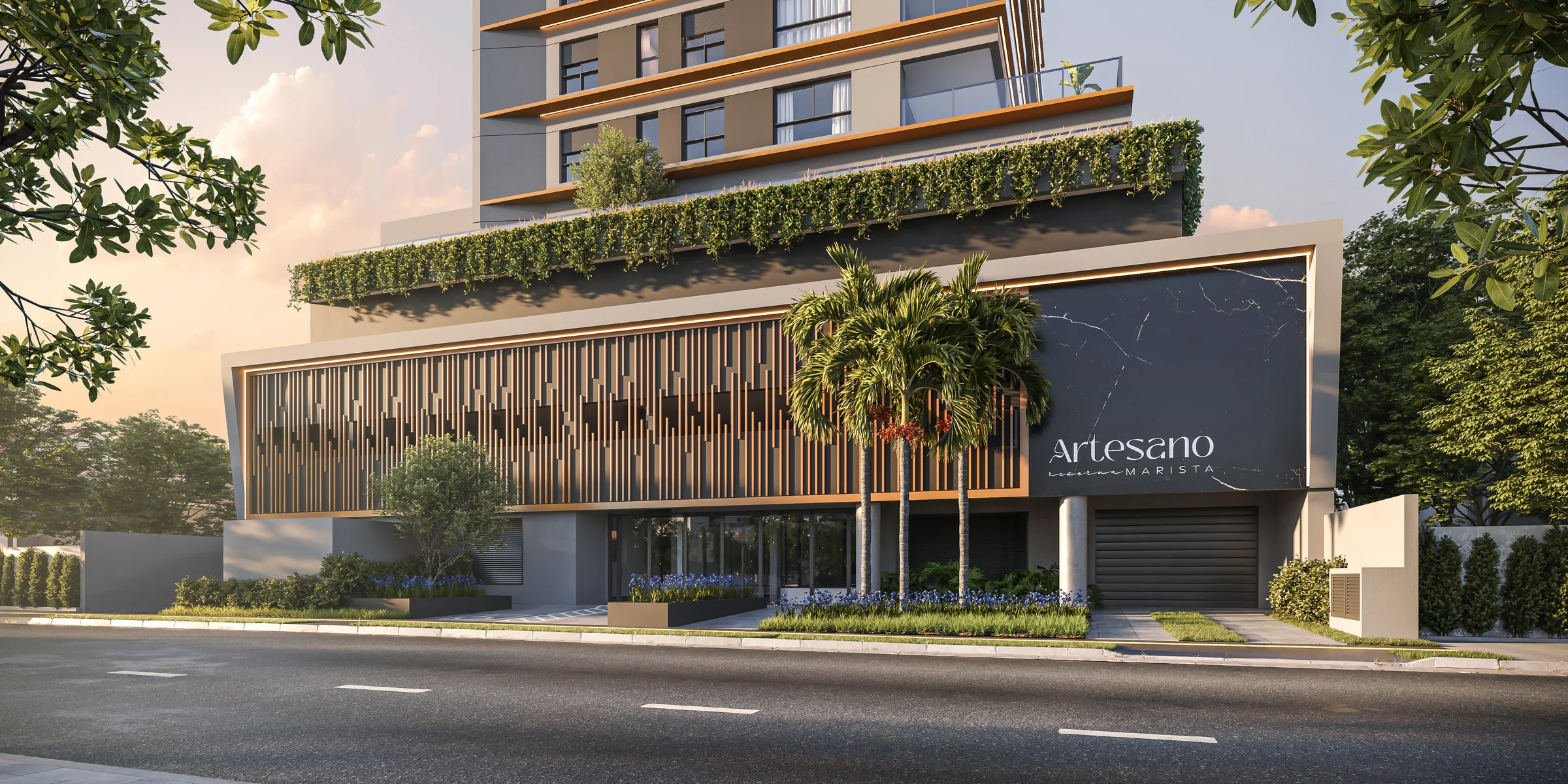 Artesano Reserva Marista — Embasamento e Entrada