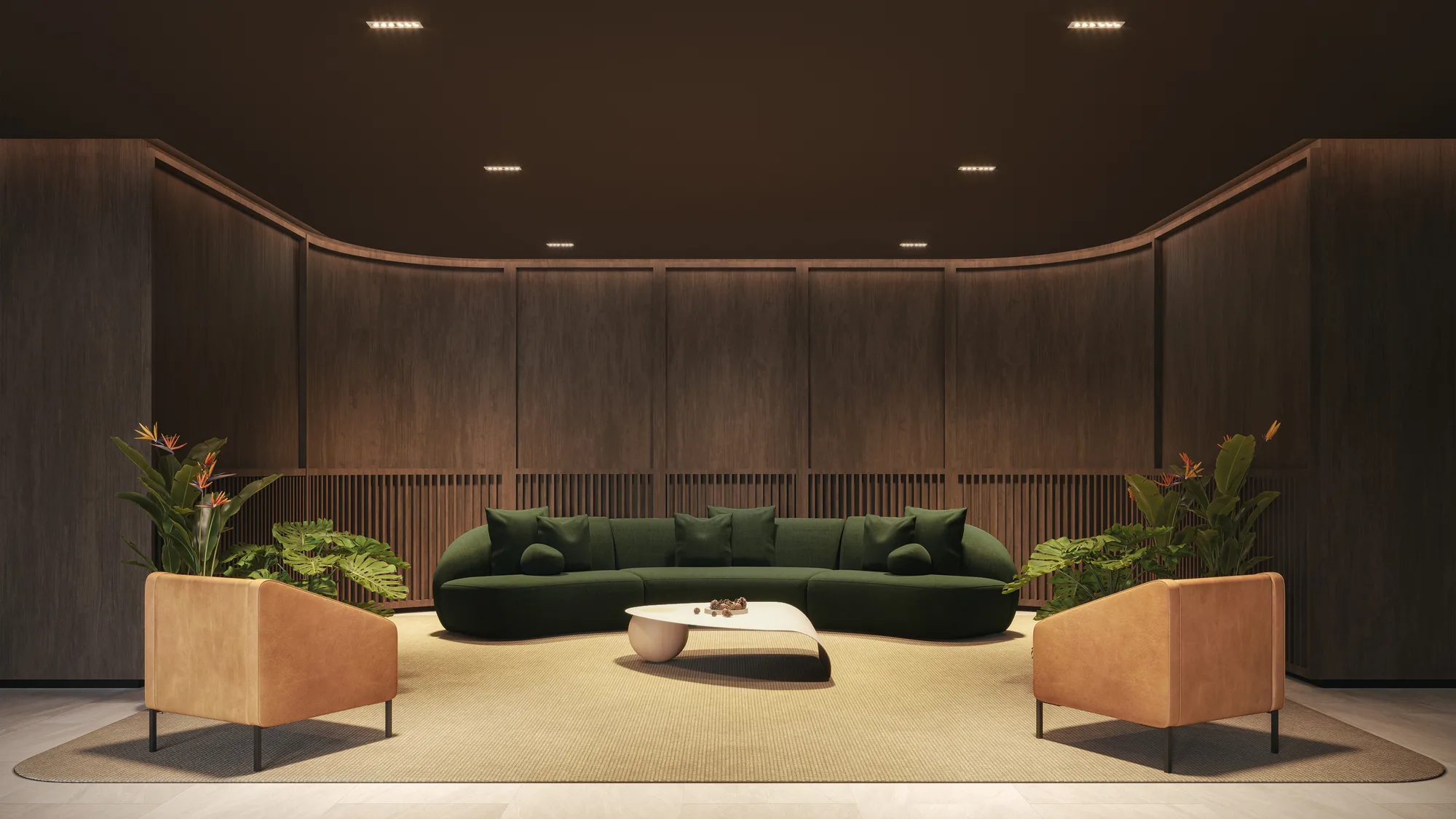 City Áuten — área comum — Lobby