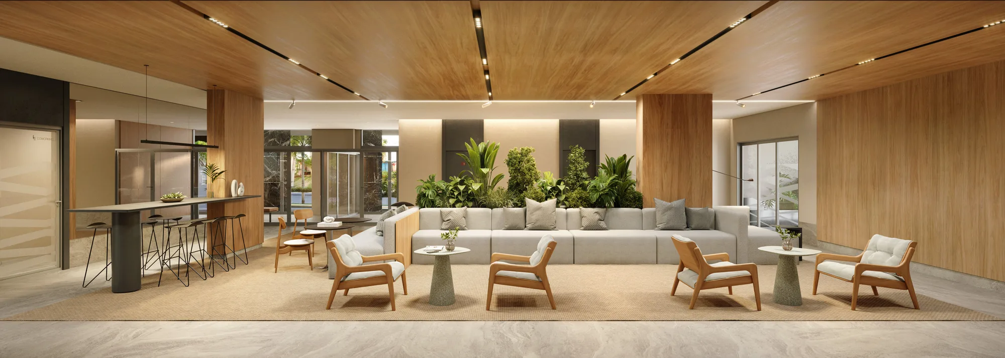 City Way — área comum — Lobby
