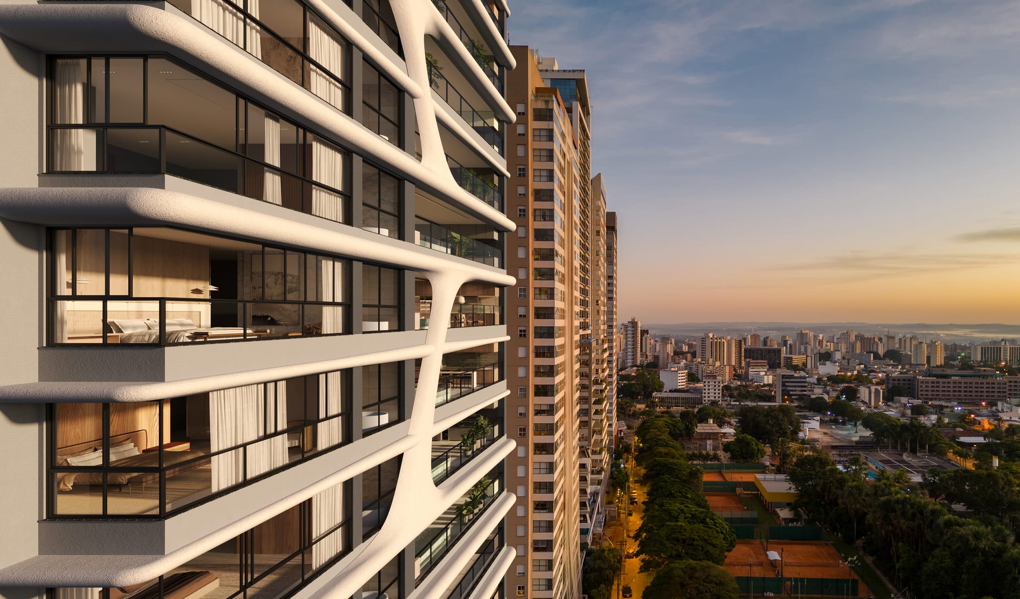 Auro — Fachada voo passaro