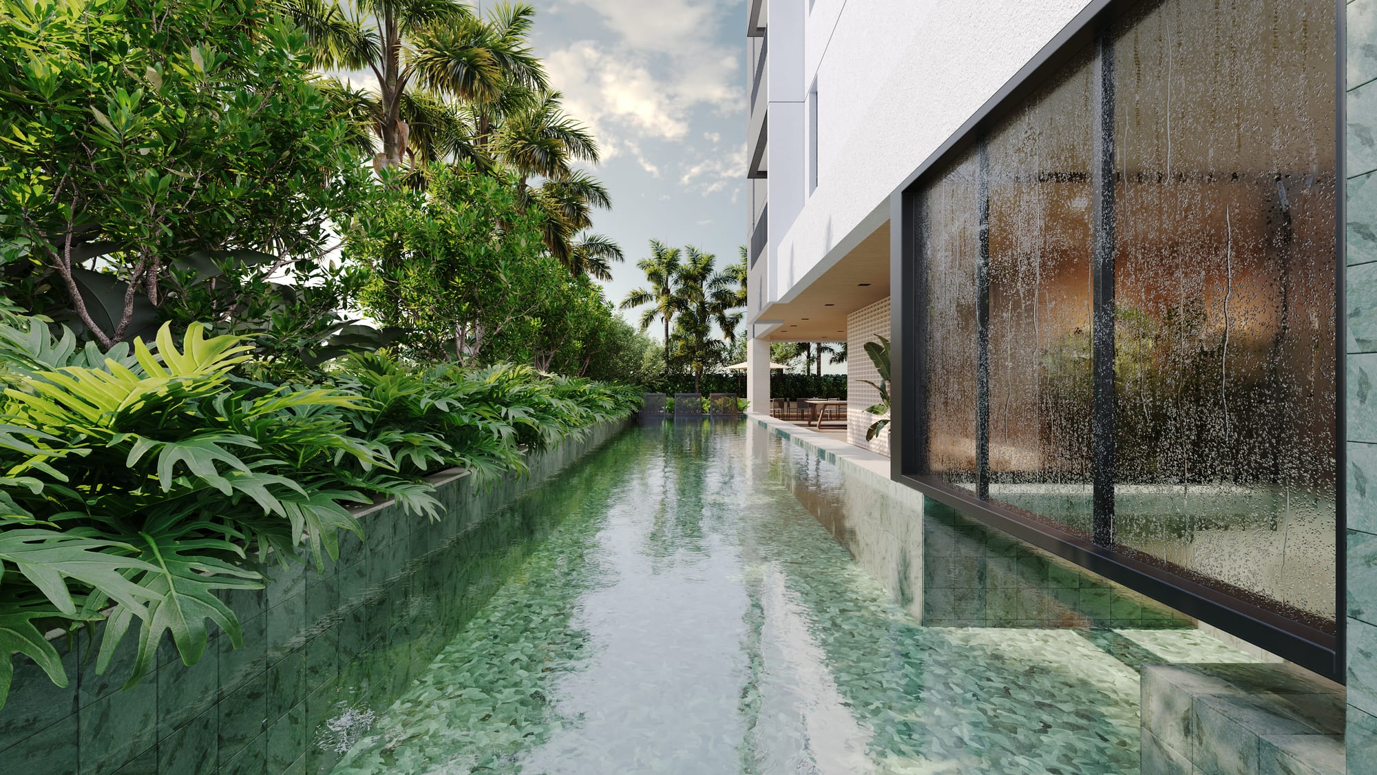 Auro — Área de lazer Piscina