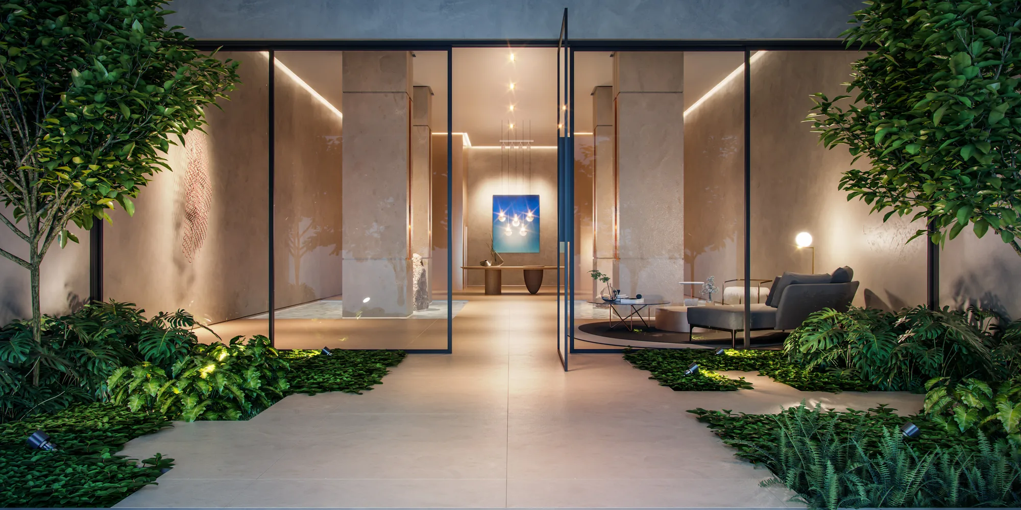 Legacy City Home — área comum — Hall de entrada