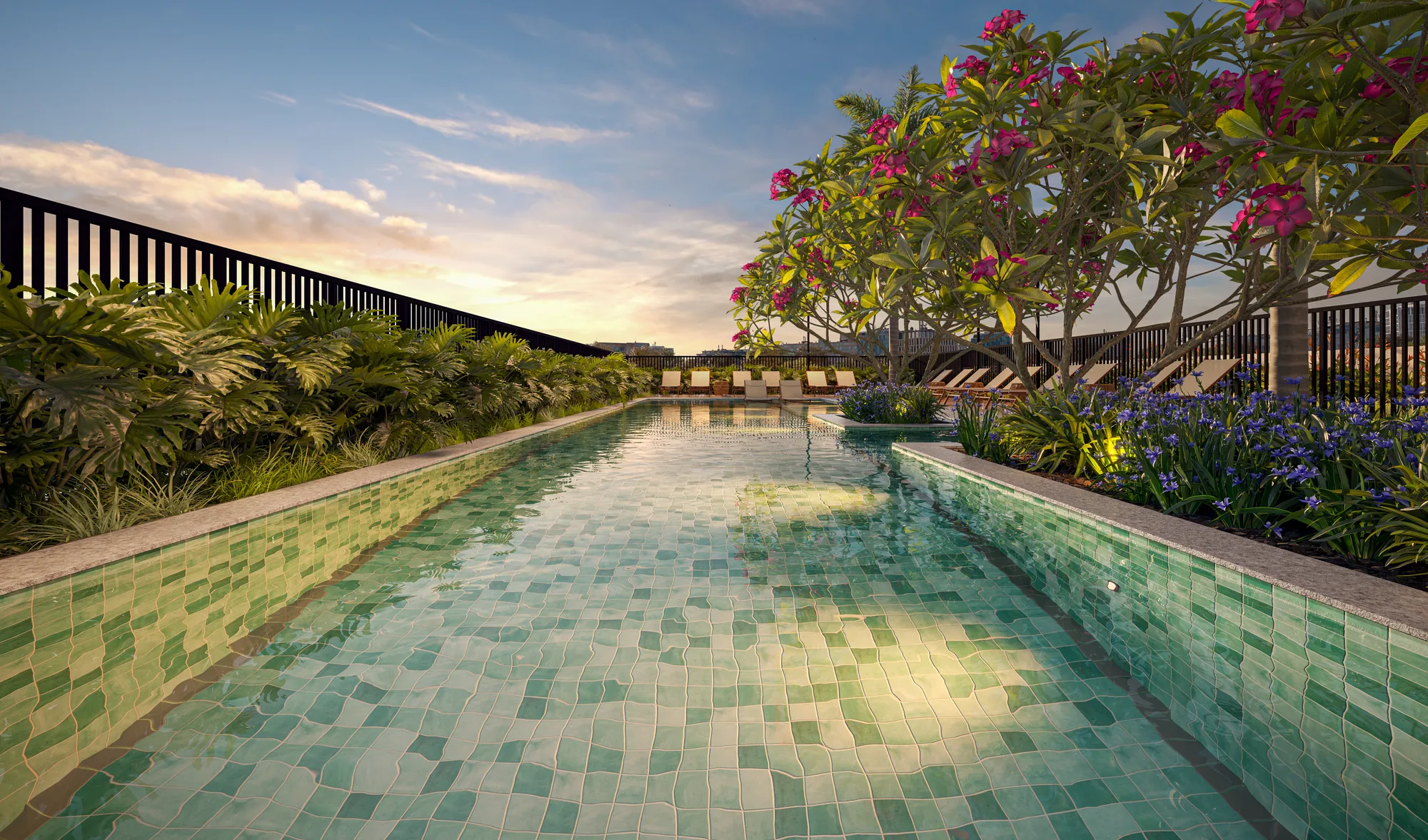 Rota Panorama — área comum — Piscina