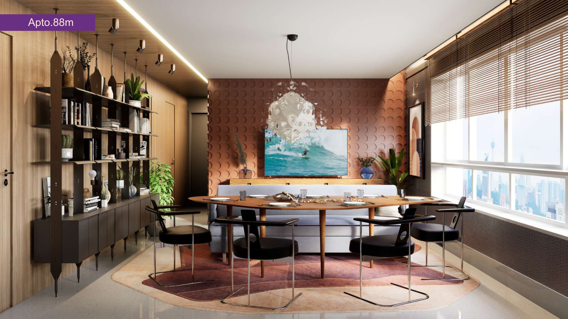 Planta — Apto. 88m²