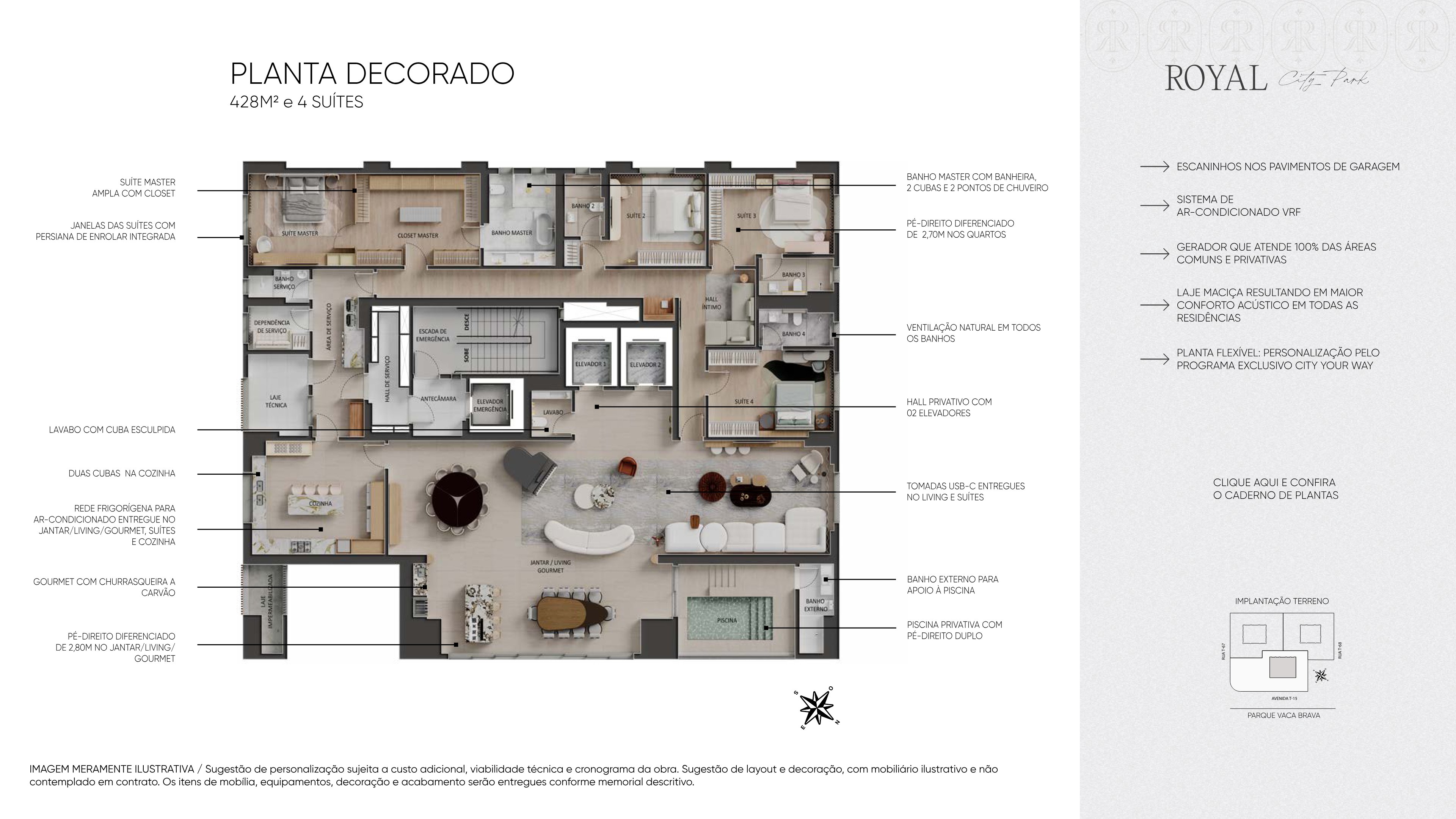 Planta — Apartamento Tipo